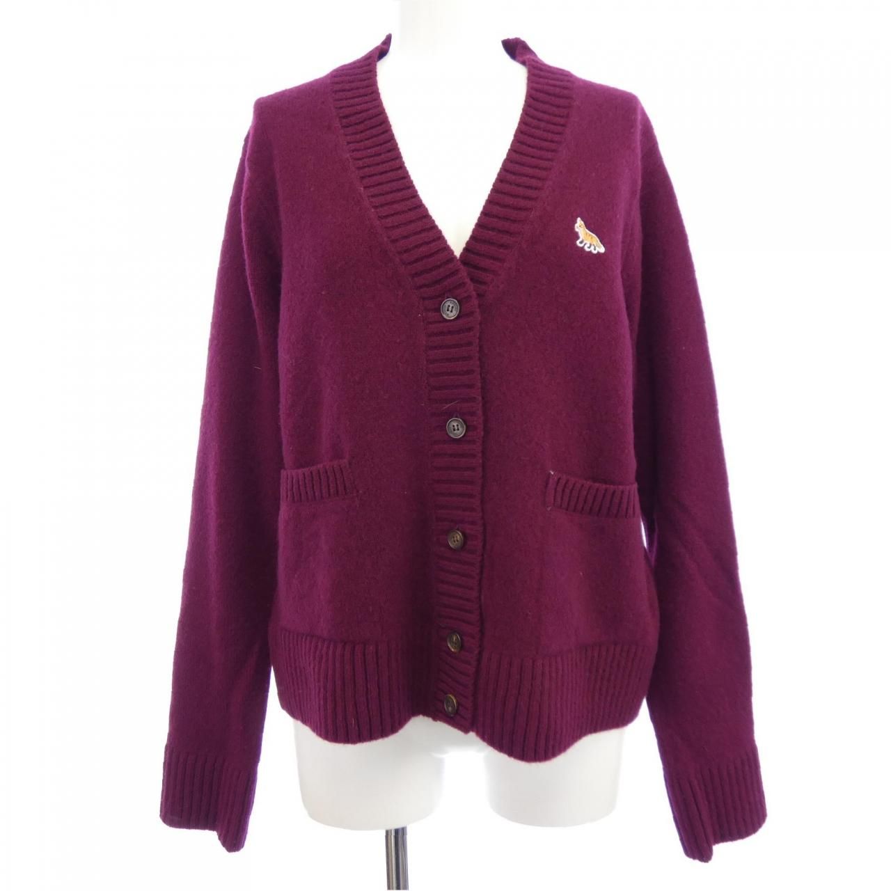 メゾンキツネ MAISON KITSUNE HW00513KT1006 カーディガン - メルカリ