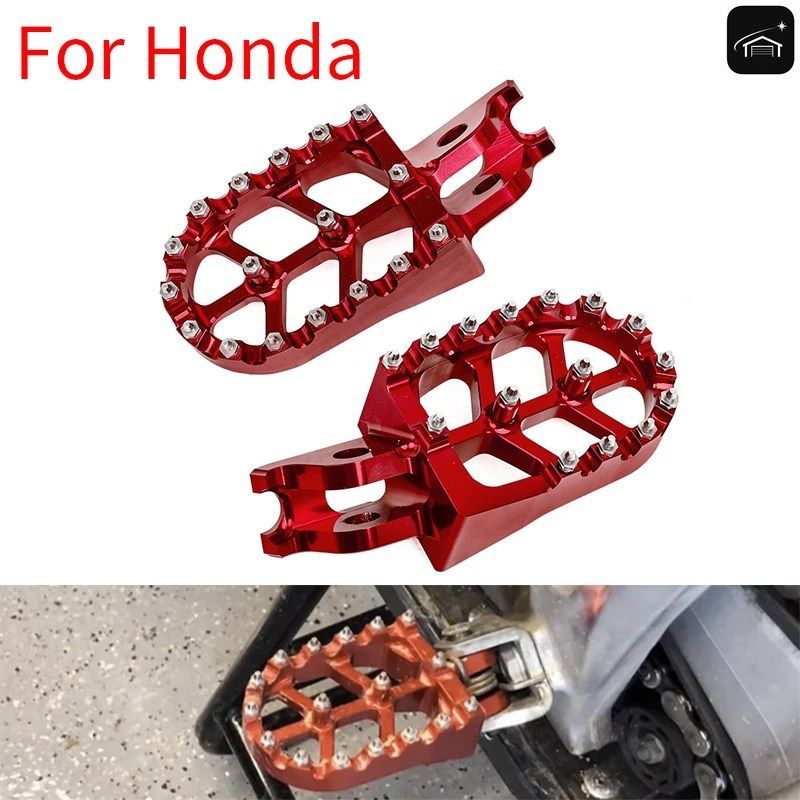 オートバイ用フットレスト、フットペグ、ペダル、ホンダ CR125、CR250、CRF150R、CRF250R、CRF250X、CRF450R、CRF450X、CRF250L、CRF250M