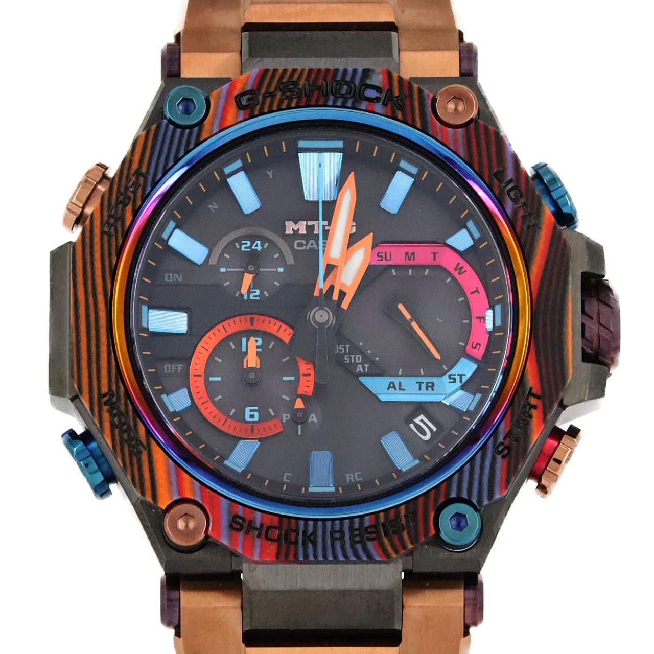 カシオ G-SHOCK･MT-G 電波時計 MTG-B2000XMG-1AJR SS ソーラークォーツ