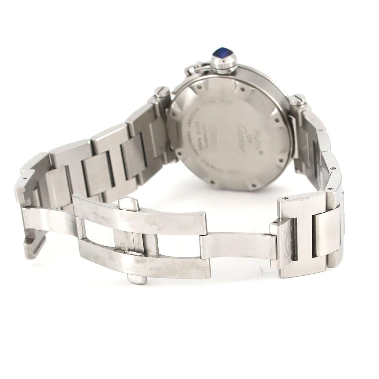 【ノーメンテナンス還元価格】カルティエ パシャシータイマー W31080M7 SS 自動巻 ノーメンテナンス還元価格】カルティエ パシャシータイマー W31080M7