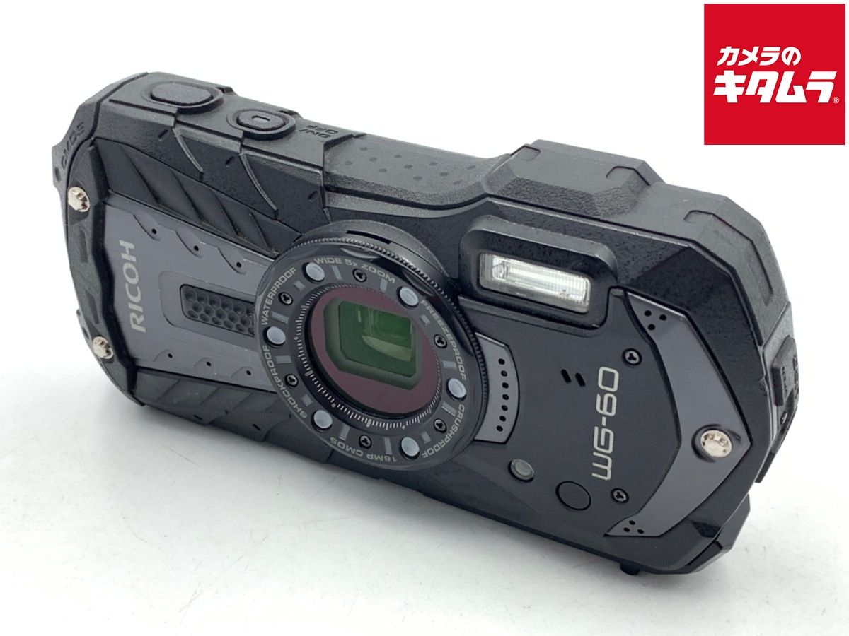 【中古】 【並品】 リコー WG-60 ブラック