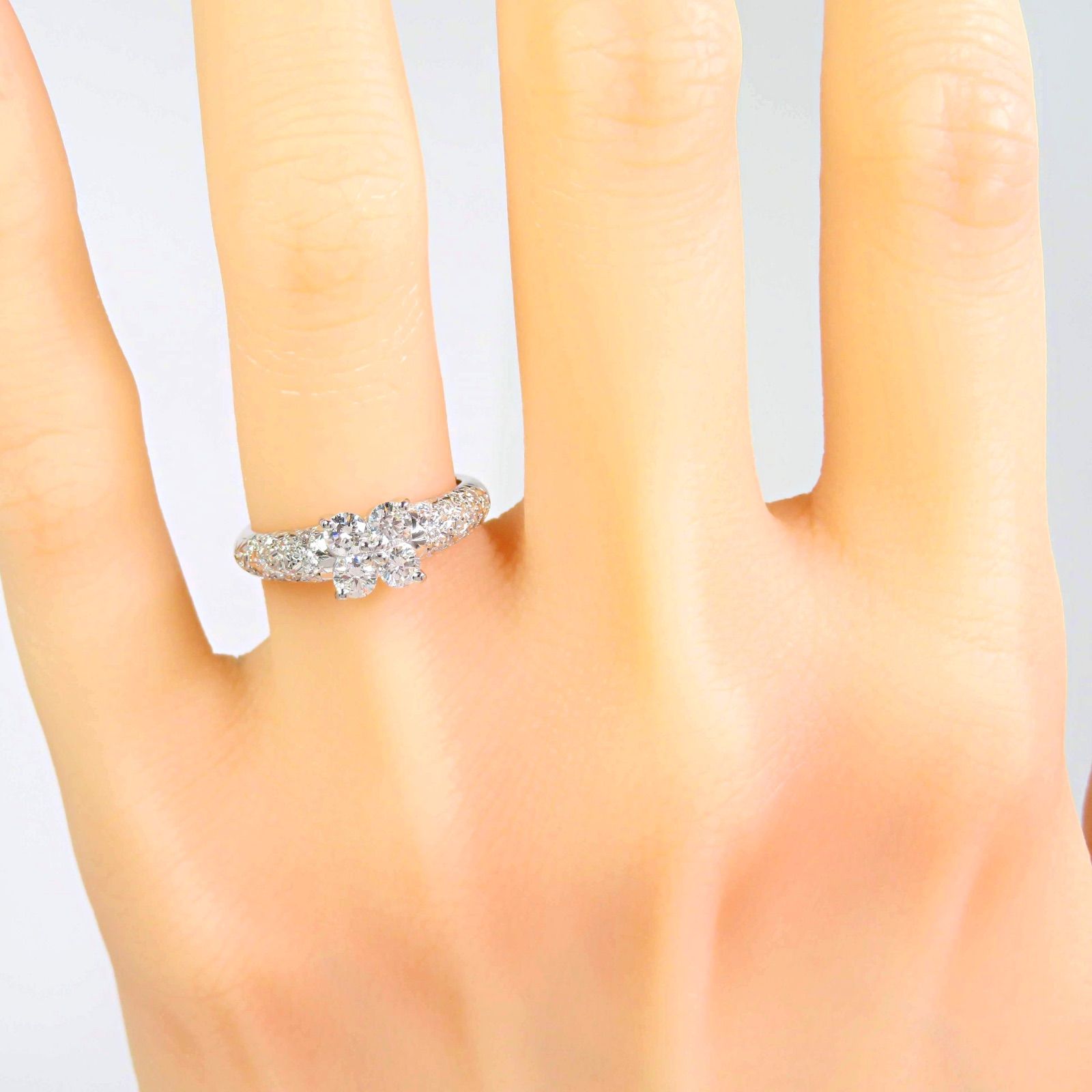 TASAKI タサキ Pt900 ダイヤモンド0.64ct リング プラチナ - メルカリ