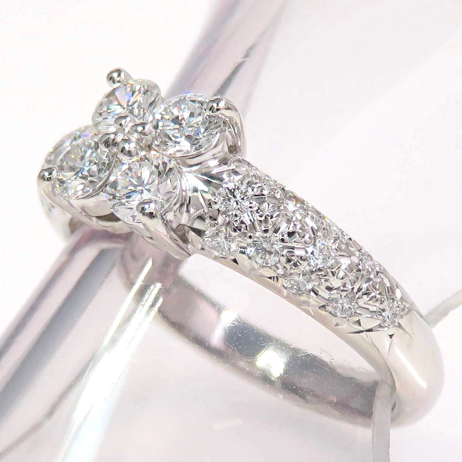 TASAKI タサキ Pt900 ダイヤモンド0.64ct リング プラチナ - メルカリ