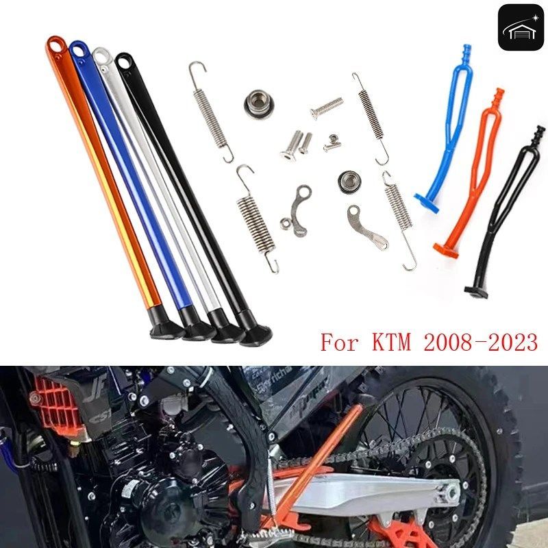 KTM XC XCW XCF XCFW EXC EXCF 2008-2023、HUSQVARNA TE FE TX FX FS 2012-2023 モーターサイクルパーキングサイドスタンド（スプリングキ