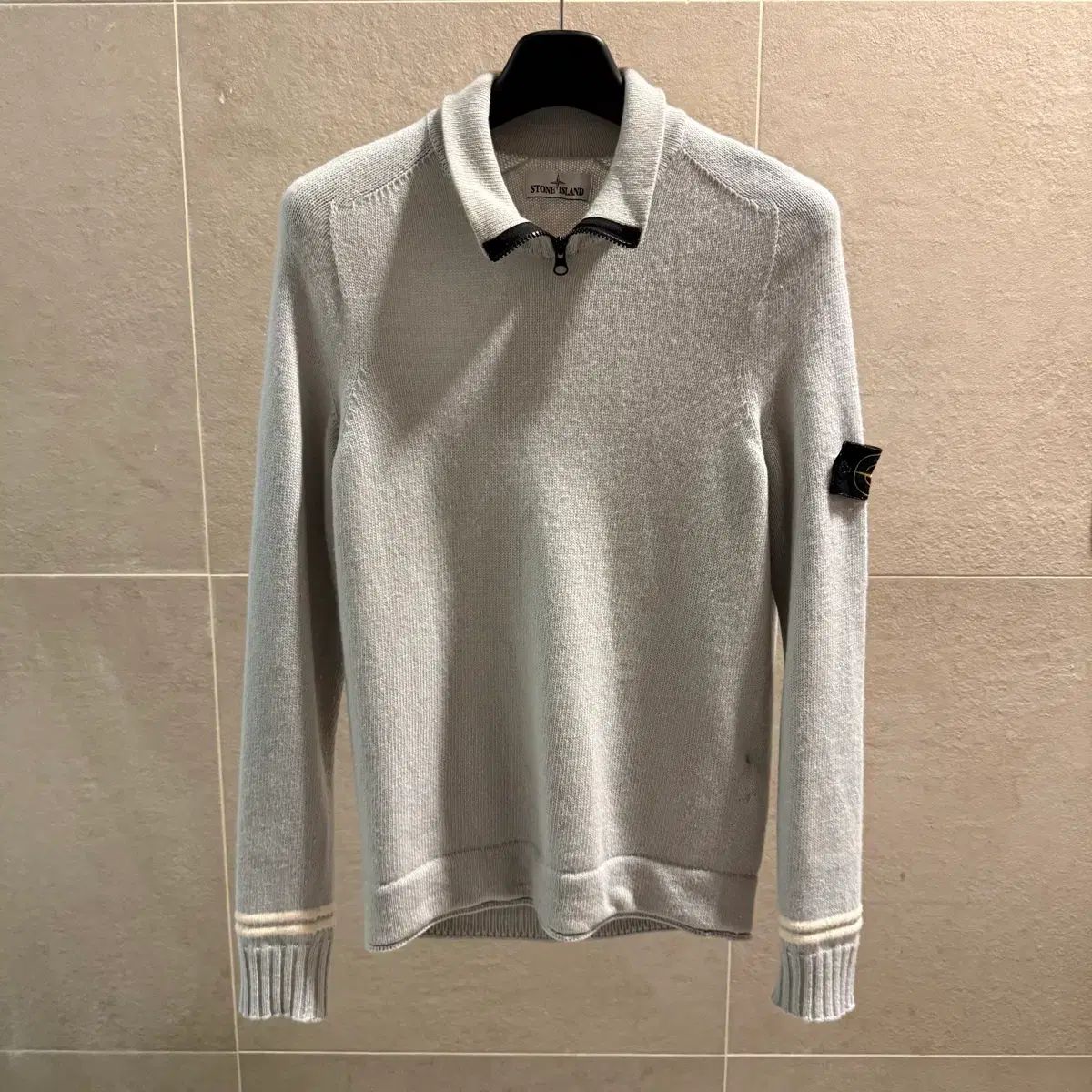 STONE ISLAND ストーンアイランド ハーフジップ ニット 百貨店購入