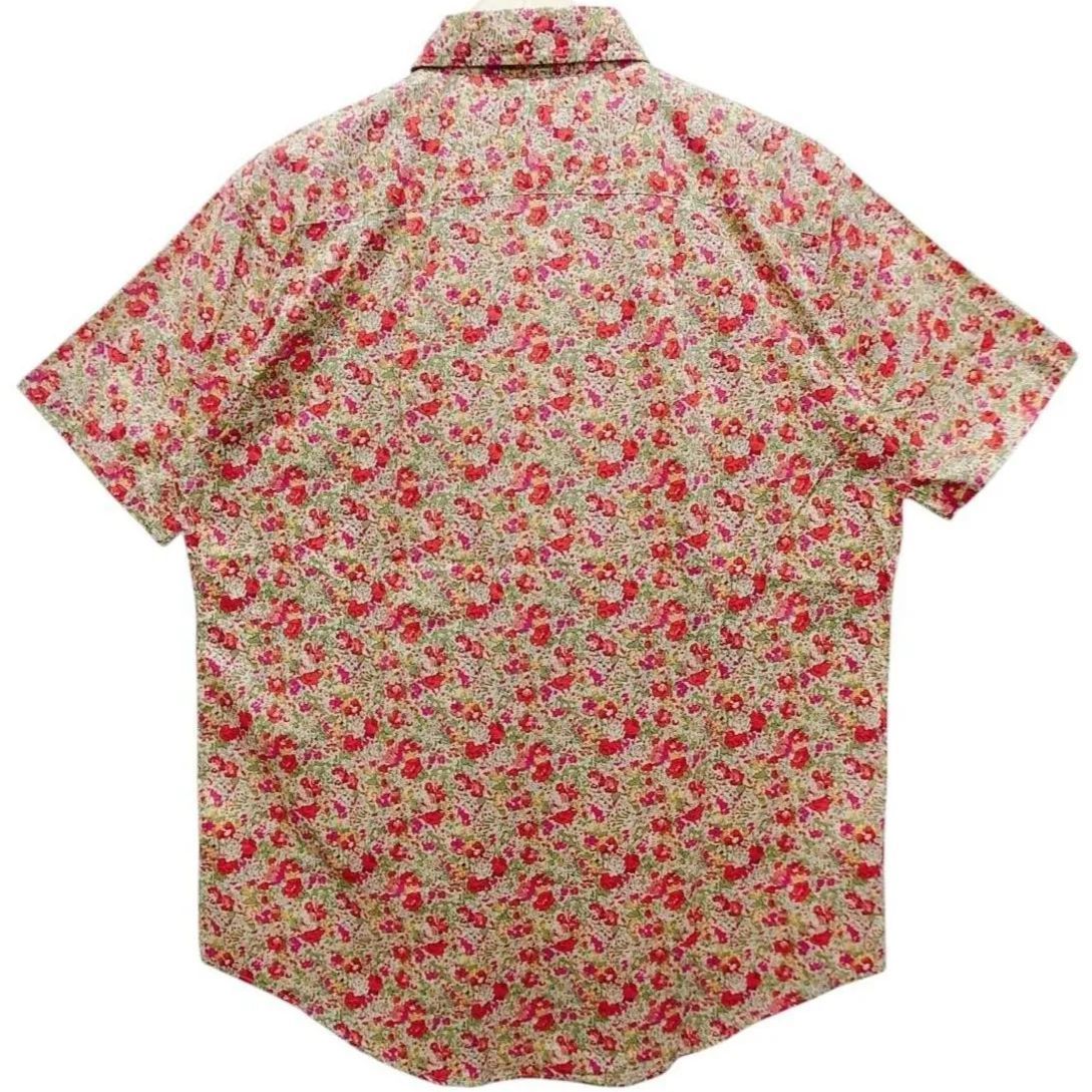 希少 XL 現行 ポールスミス 花柄 フラワー ボタニカル 半袖シャツ 日本製 Paul Smith LONDON ポールスミス 半袖シャツ L 日本製 花柄 総柄