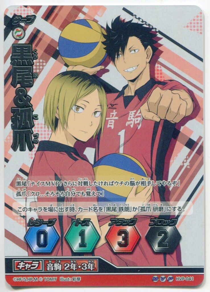 タカラトミー バボカ HVP-041 黒尾&孤爪