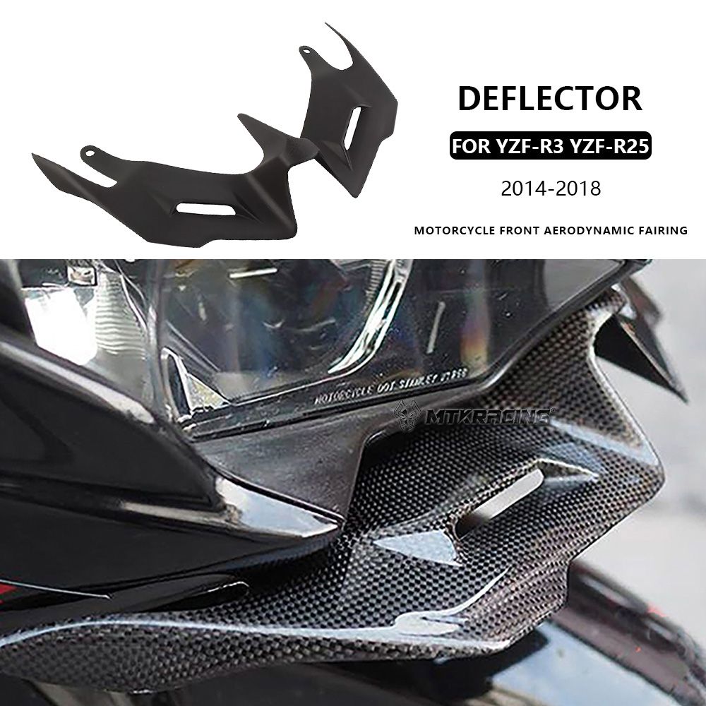 ヤマハ YZF-R25/R3用 カーボン ハンドルカバー 外装パーツ ヤマハ YZF