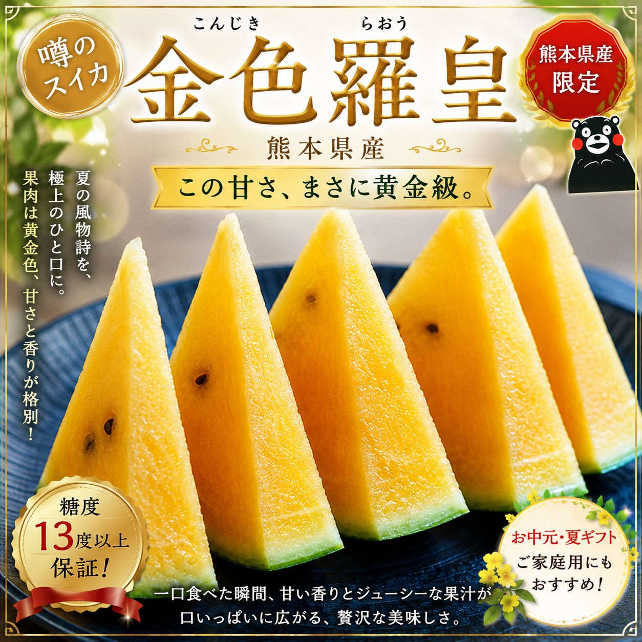 数量限定】熊本産 金色羅王 希少品種 - メルカリ