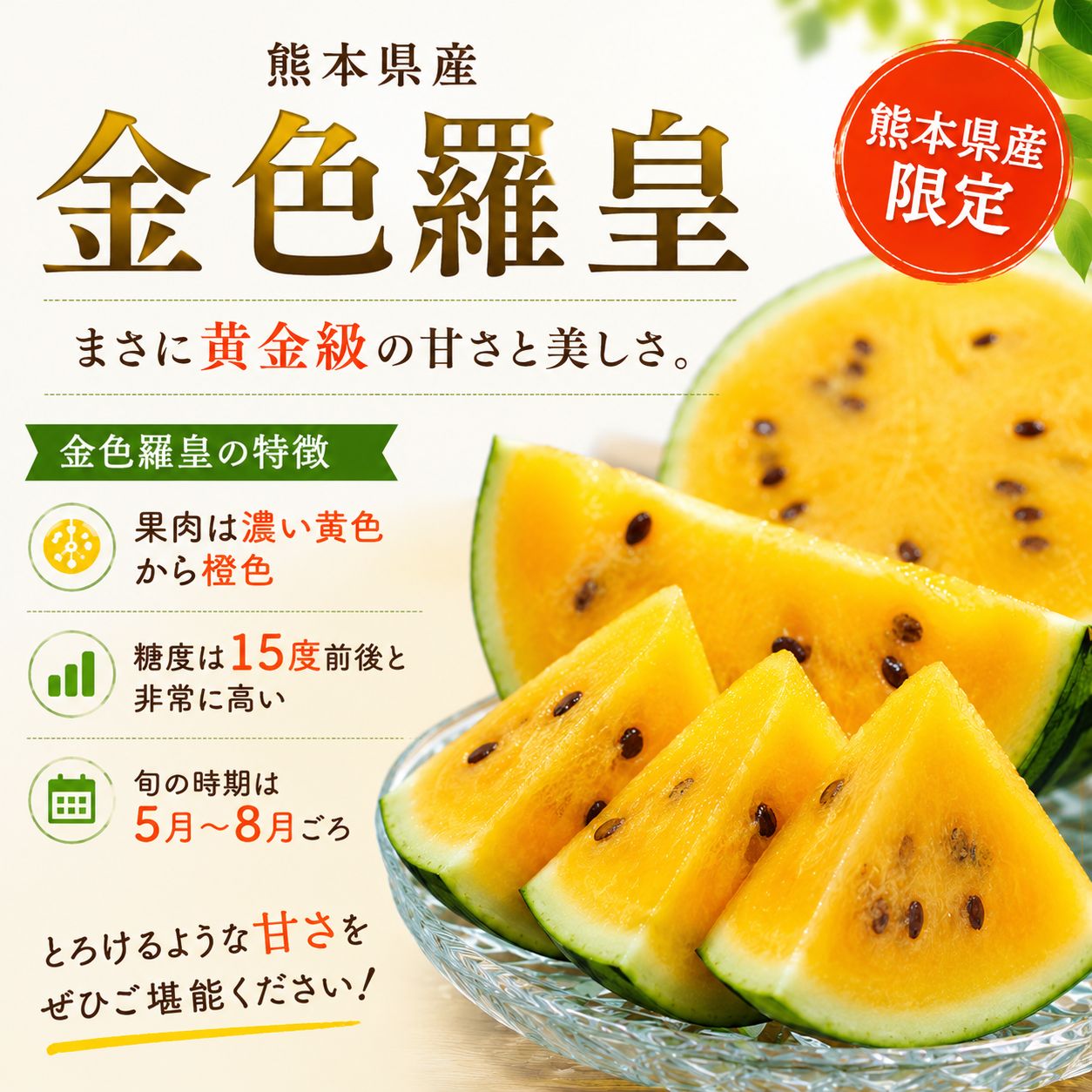 数量限定】熊本産 金色羅王 希少品種 - メルカリ