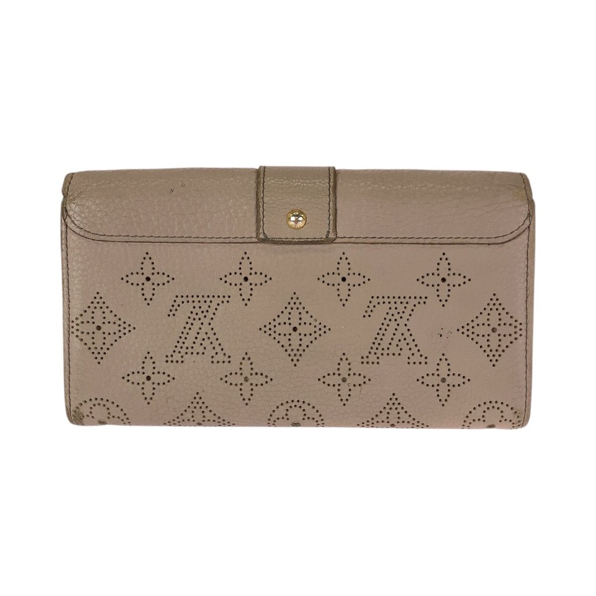 LOUIS VUITTON ルイヴィトン モノグラム マヒナ ポルトフォイユ イリス