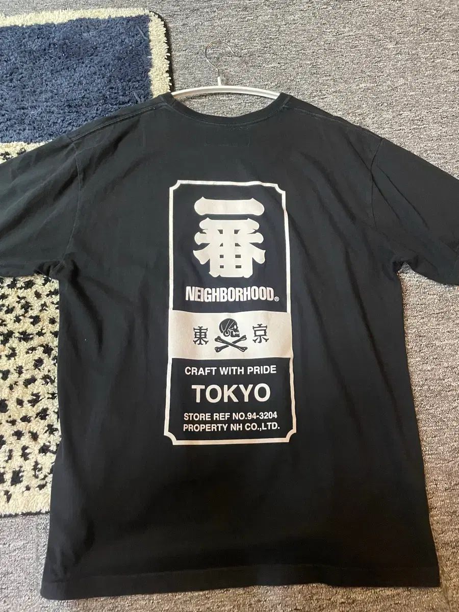 NEIGHBORHOOD(ネイバーフッド) 東京 グッズ 半袖Tシャツ ブラック L