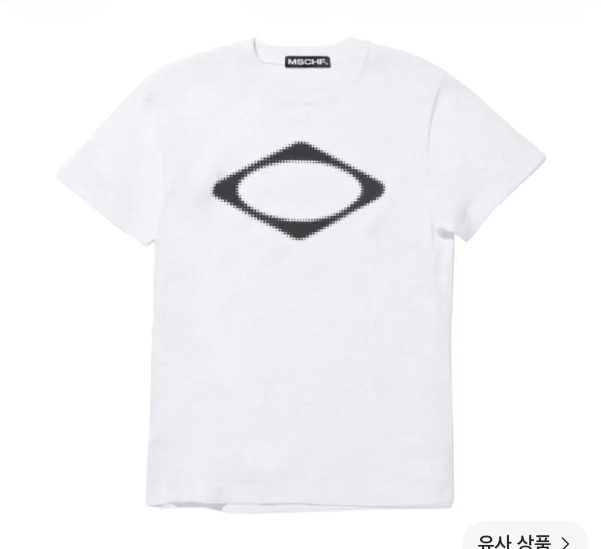 ミスチーフ RHOMBUS ブラー Tシャツ ベーシック