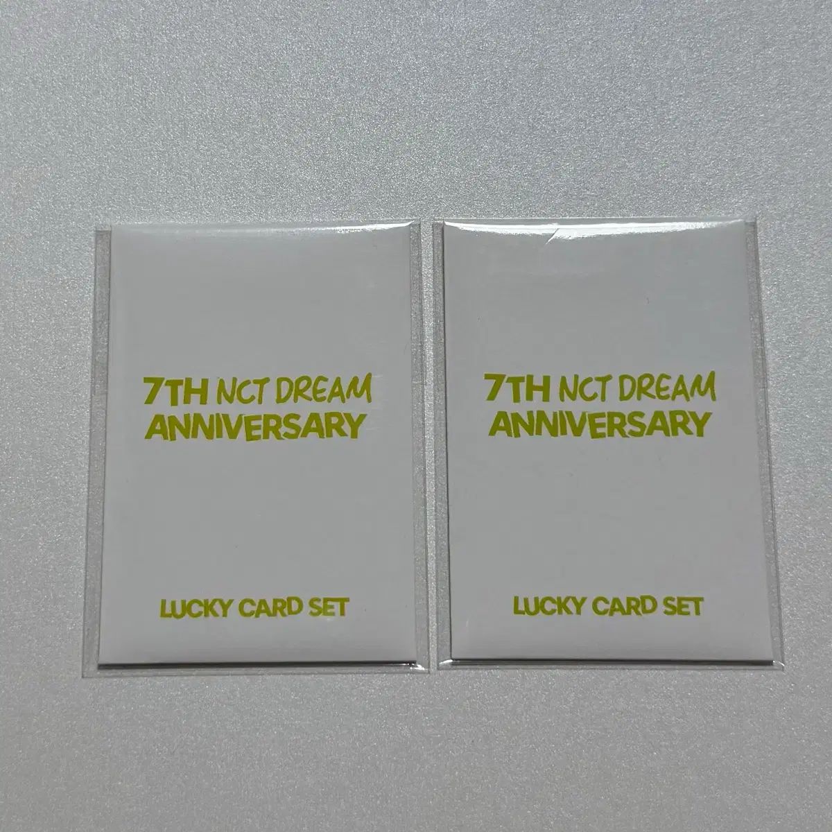 未開封) NCT DREAM 7周年 ラッキーカード セット ジェノ ジェミン