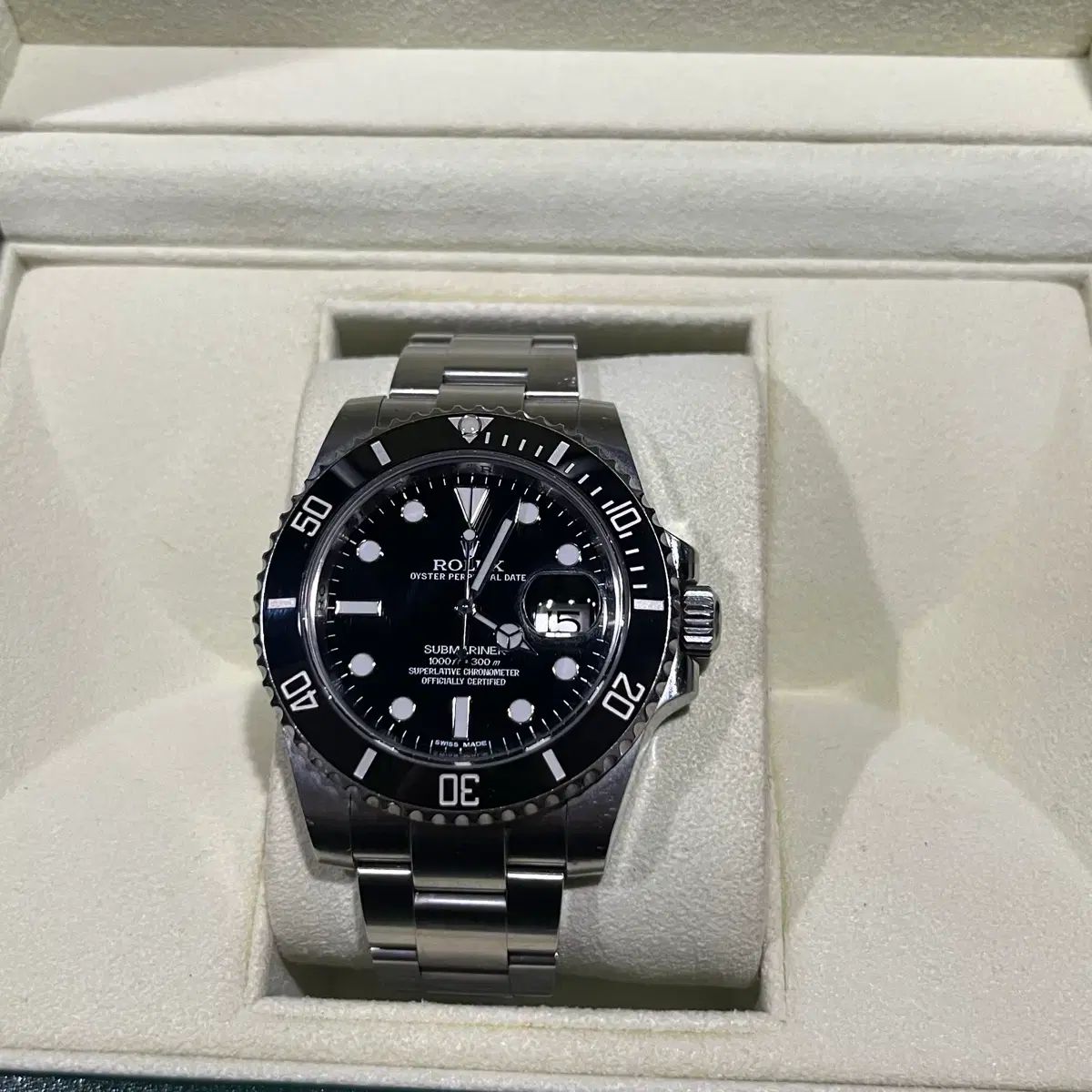ROLEX ロレックス サブマリーナー ブラック デイト フルセット 116610