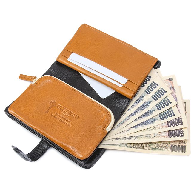 メーカー正規品】クレドラン アドレ 財布 二つ折り財布 ミドル財布