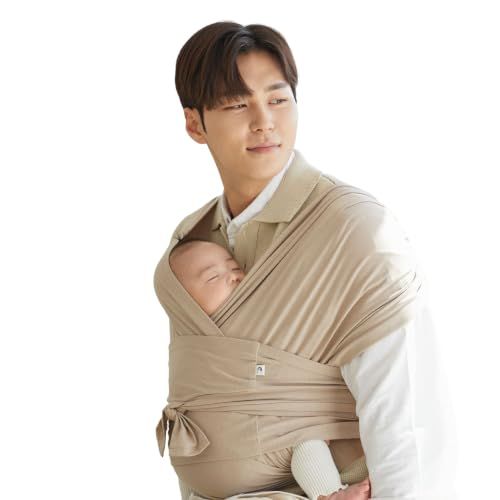 【ヘッドサポート入り】コニー抱っこ紐 FLEX サイズ調節 SoftBreeze (Konny) ママパパ兼用 ベビー スリング ラップ 新生児~20kg 国際安全認証取得 赤ちゃん 寝かしつけ 出産祝い ギフト 収納袋付き 抱っこ紐 出産準 c133cf3d