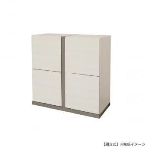 【新品・4営業日で発送】タカシン家具工業 日本製組立家具 収納キャビネット サイドボード ホワイト co-pabo-8080t-wh (2337362)