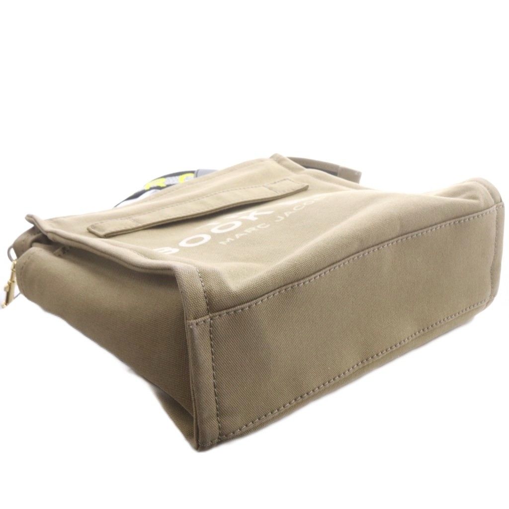 MARC JACOBS THE BOOK BAG ショルダー　カーキ マークジェイコブス MARC JACOBS THE BOOK BAG ショルダー ロゴ カーキ