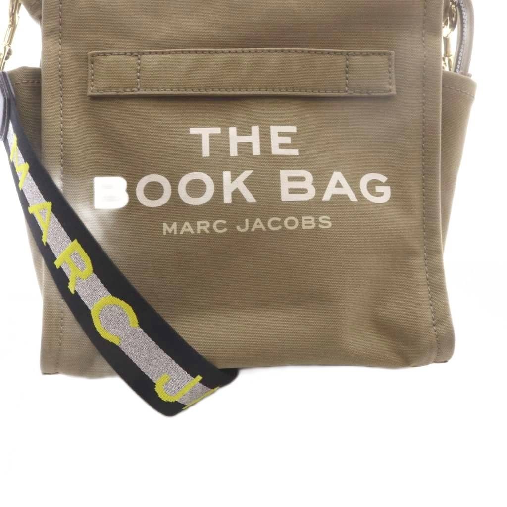 MARC JACOBS THE BOOK BAG ショルダー　カーキ マークジェイコブス MARC JACOBS THE BOOK BAG ショルダー ロゴ カーキ