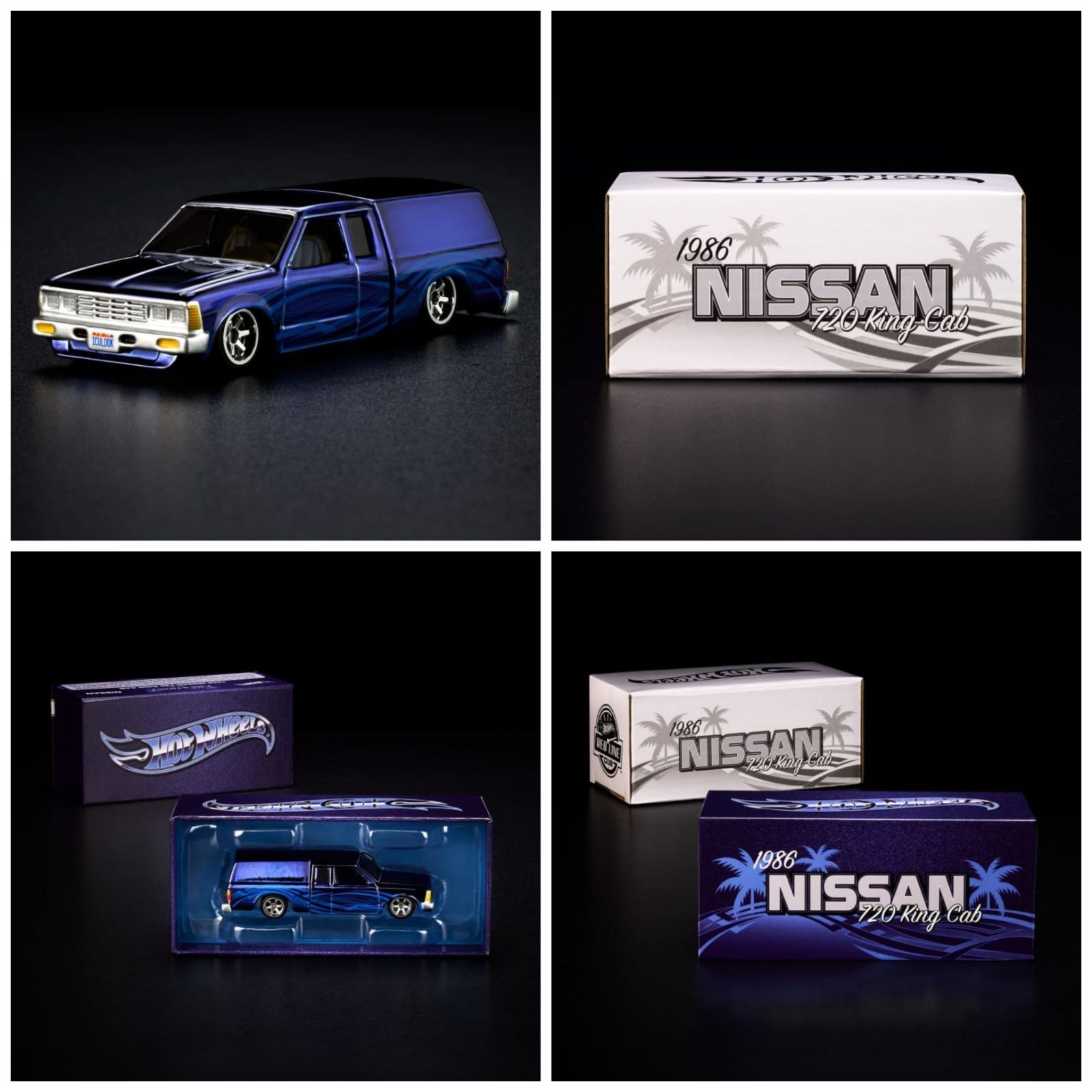 確約予約】ホットウィール RLC限定 1986 日産 720 キングキャブ
