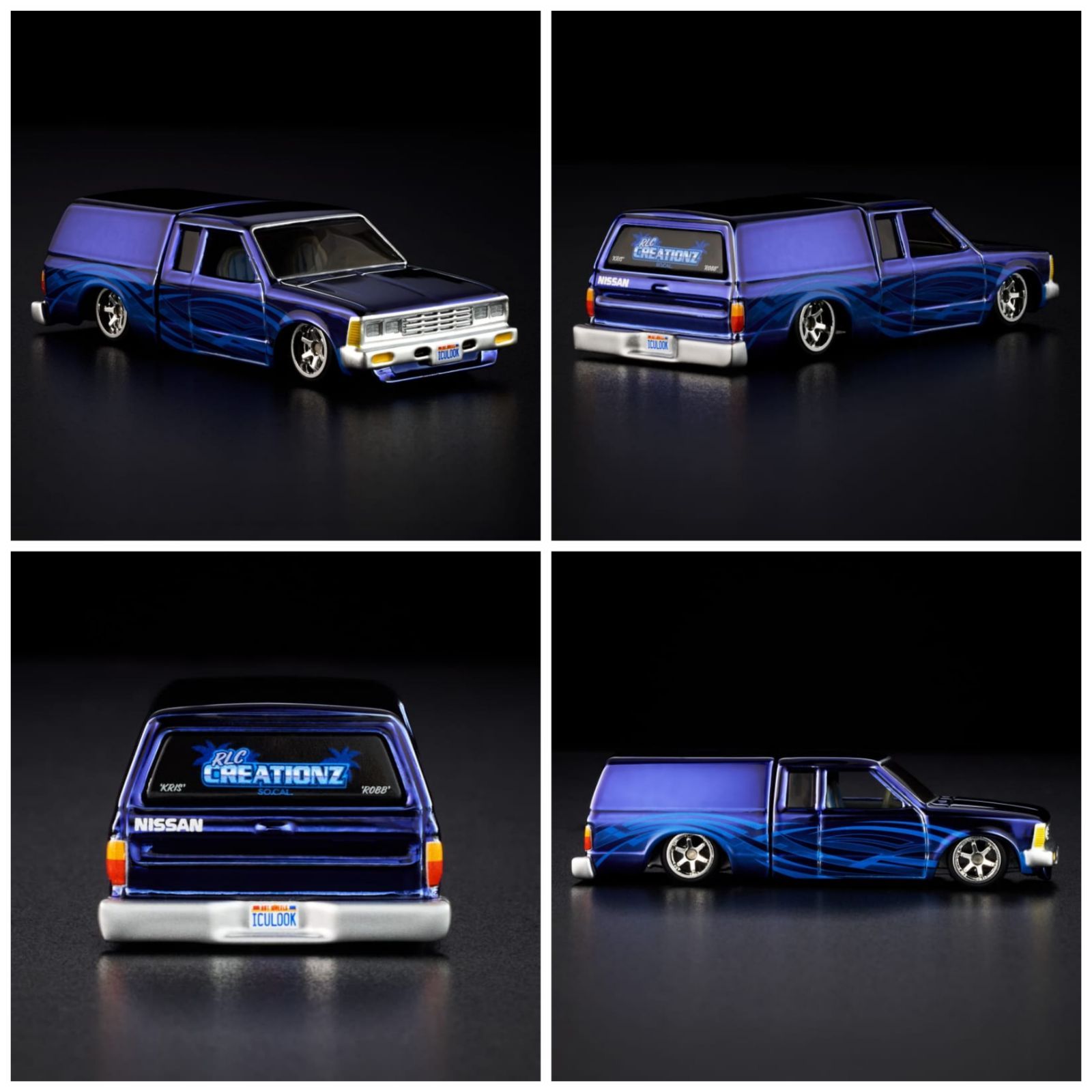 確約予約】ホットウィール RLC限定 1986 日産 720 キングキャブ