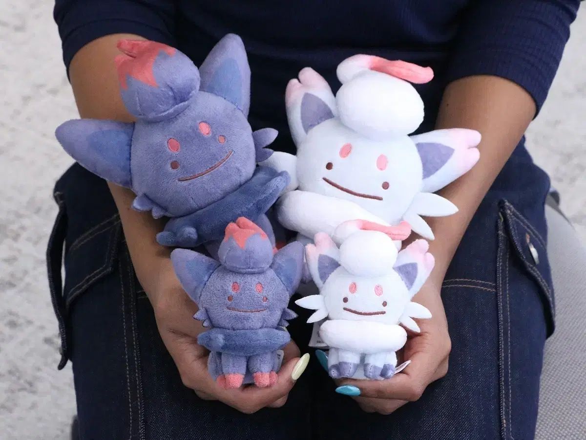 ポケットモンスター 変身メタモン ヒスイ ぬいぐるみのキーホルダー まとめ売り