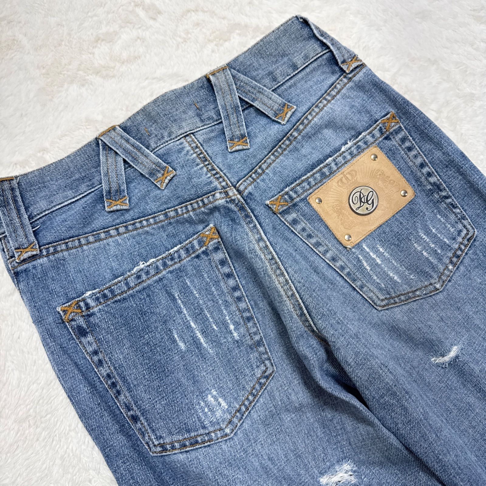 archive Dolce & Gabbana イタリア製 ダメージデニム 00s Archive 
