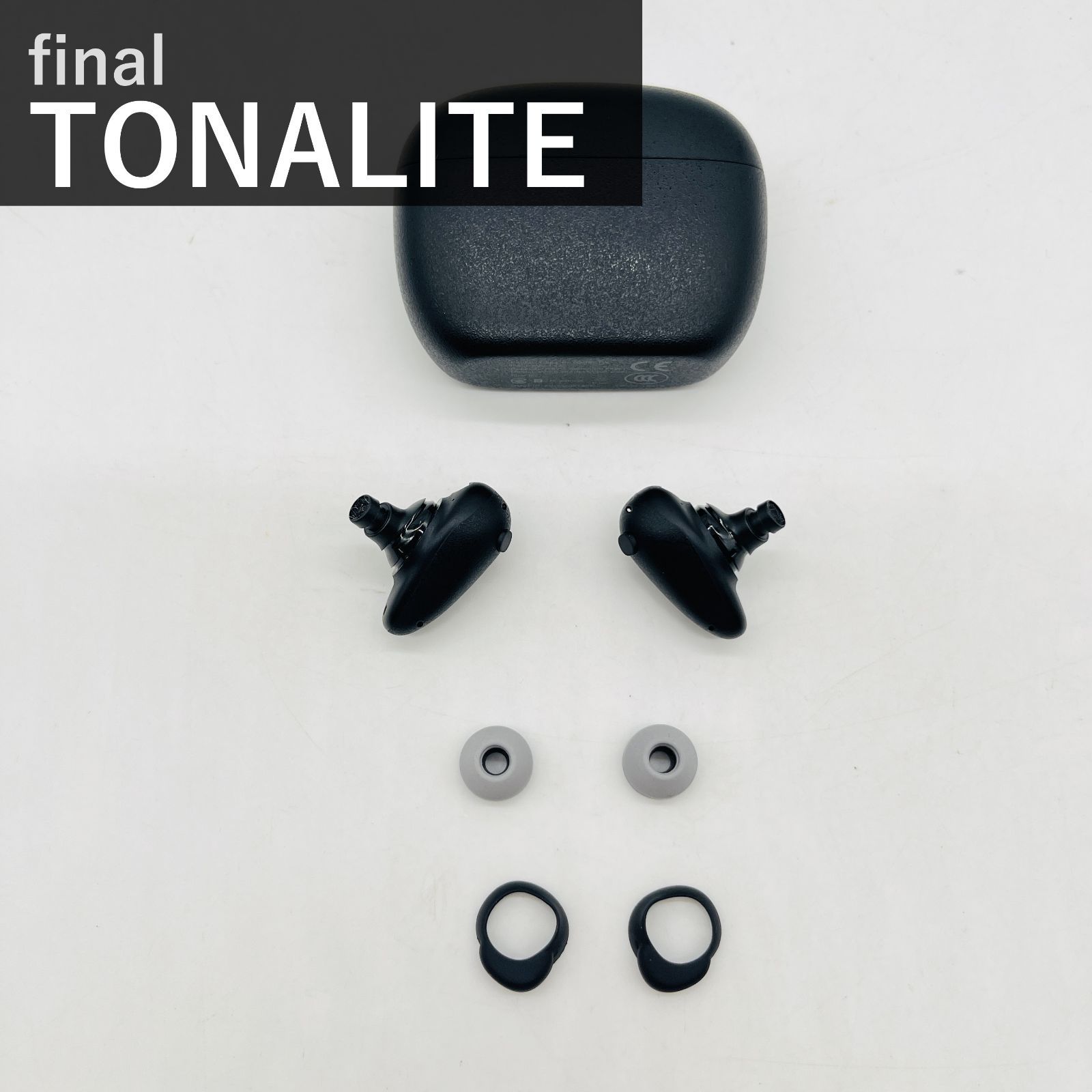 【VGP2026金賞】final ファイナル TONALITE トナリテ FI-TODPLTW 完全ワイヤレスイヤホン ブラック ノイズキャンセリング 外音取り込み Bluetooth6.0 マルチポイント 最大9時間再生