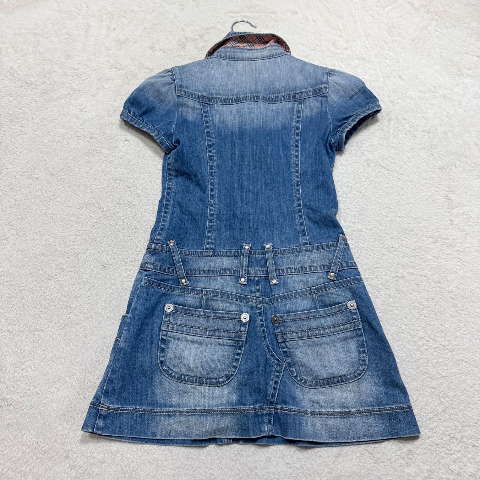 BURBERRY BLUE LABEL バーバリーブルーレーベル デニム ミニ