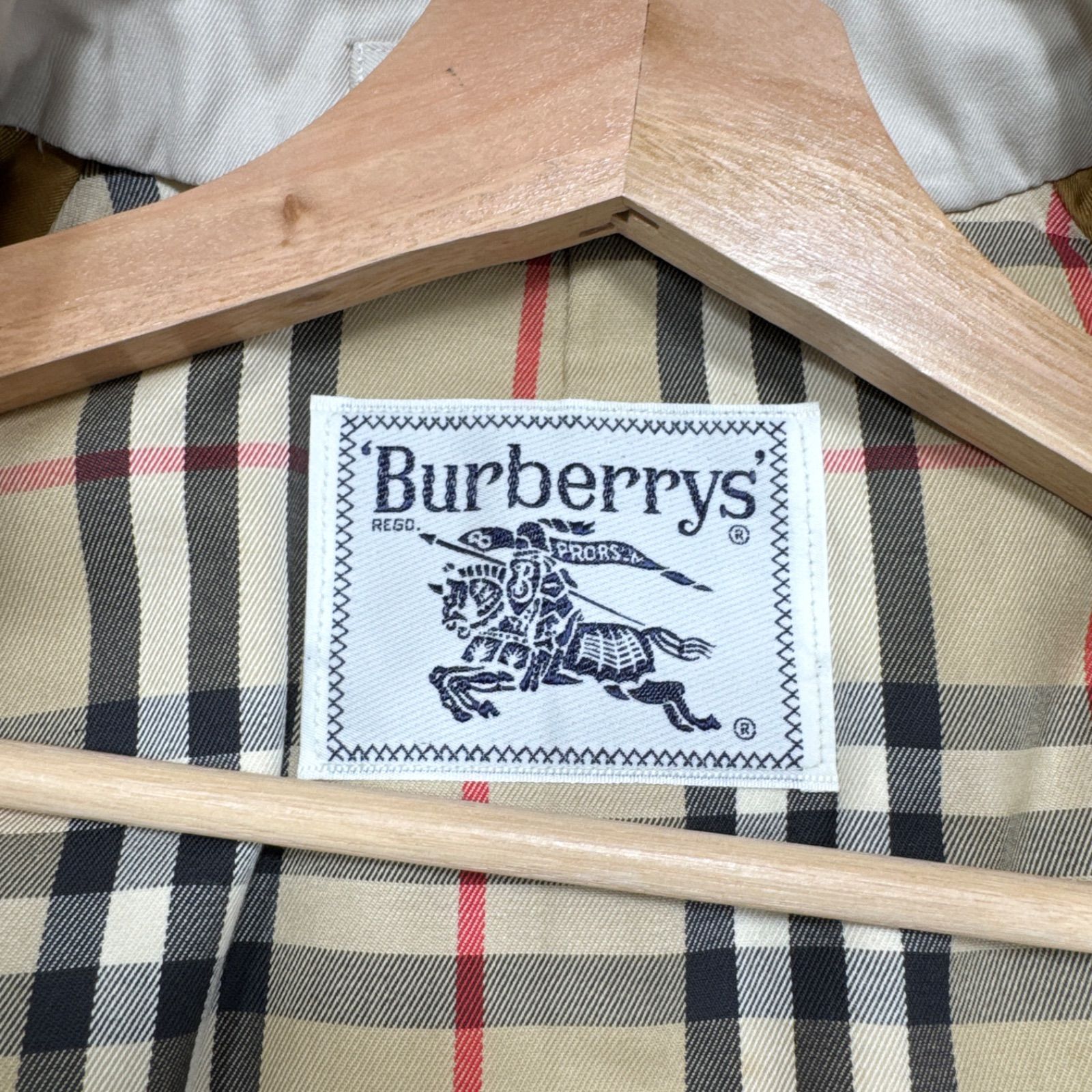 BURBERRY バーバリー トレンチコート ノバチェック 白タグ プローサム