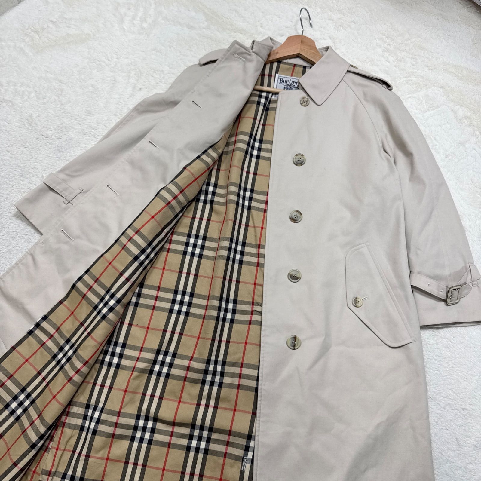 BURBERRY バーバリー トレンチコート ノバチェック 白タグ プローサム