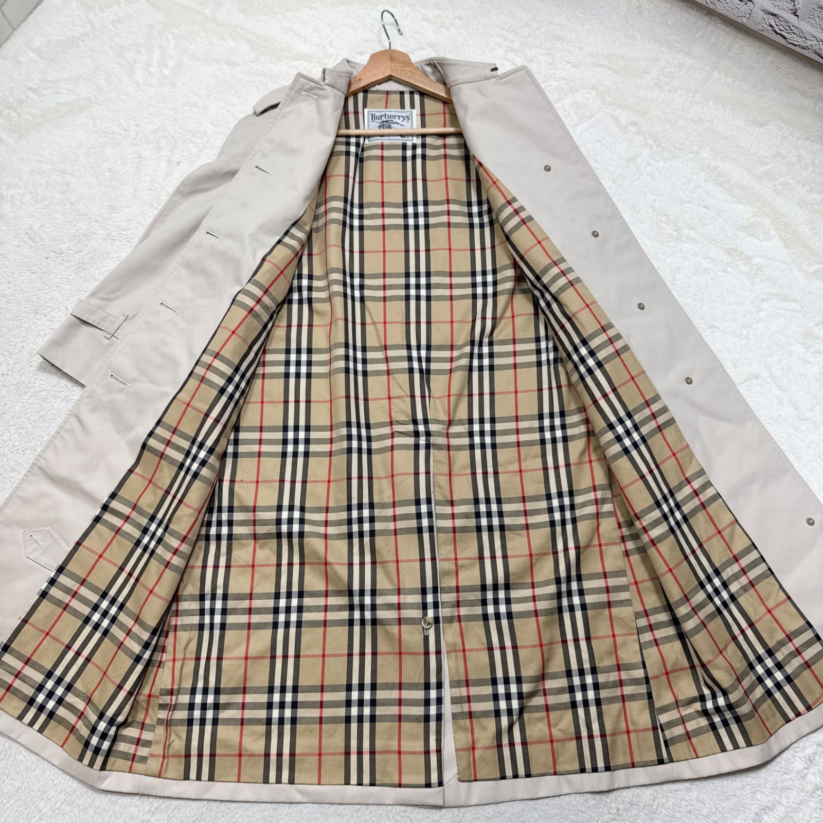 BURBERRY バーバリー トレンチコート ノバチェック 白タグ プローサム