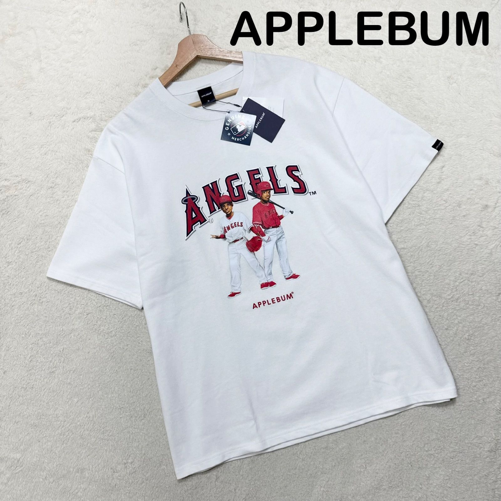 未使用 APPLEBUM アップルバム MLB エイティーズボーイ Tシャツ XXL 白