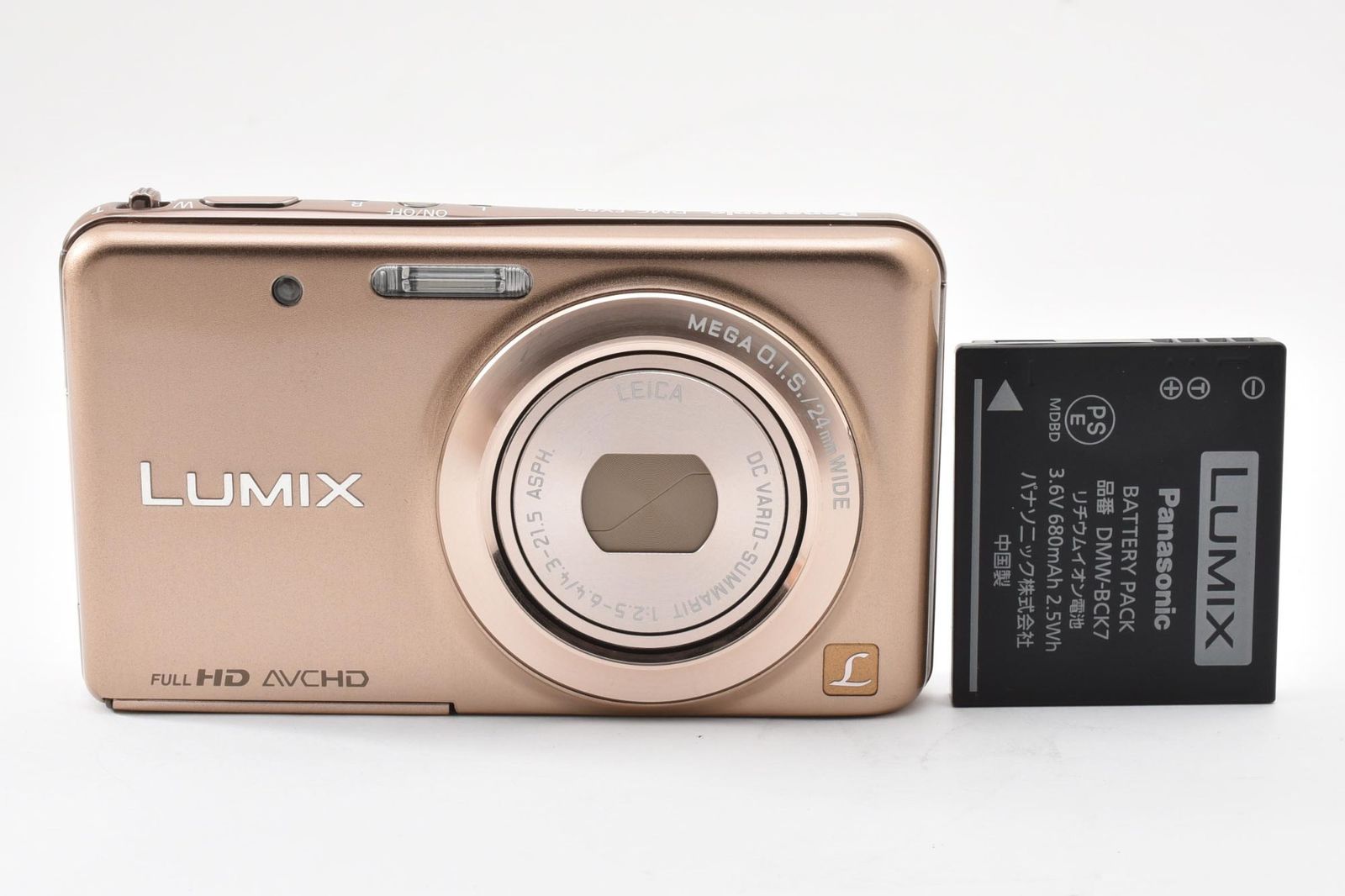 実用光学美品 Panasonic パナソニック LUMIX DMC-FX80 ロイヤル