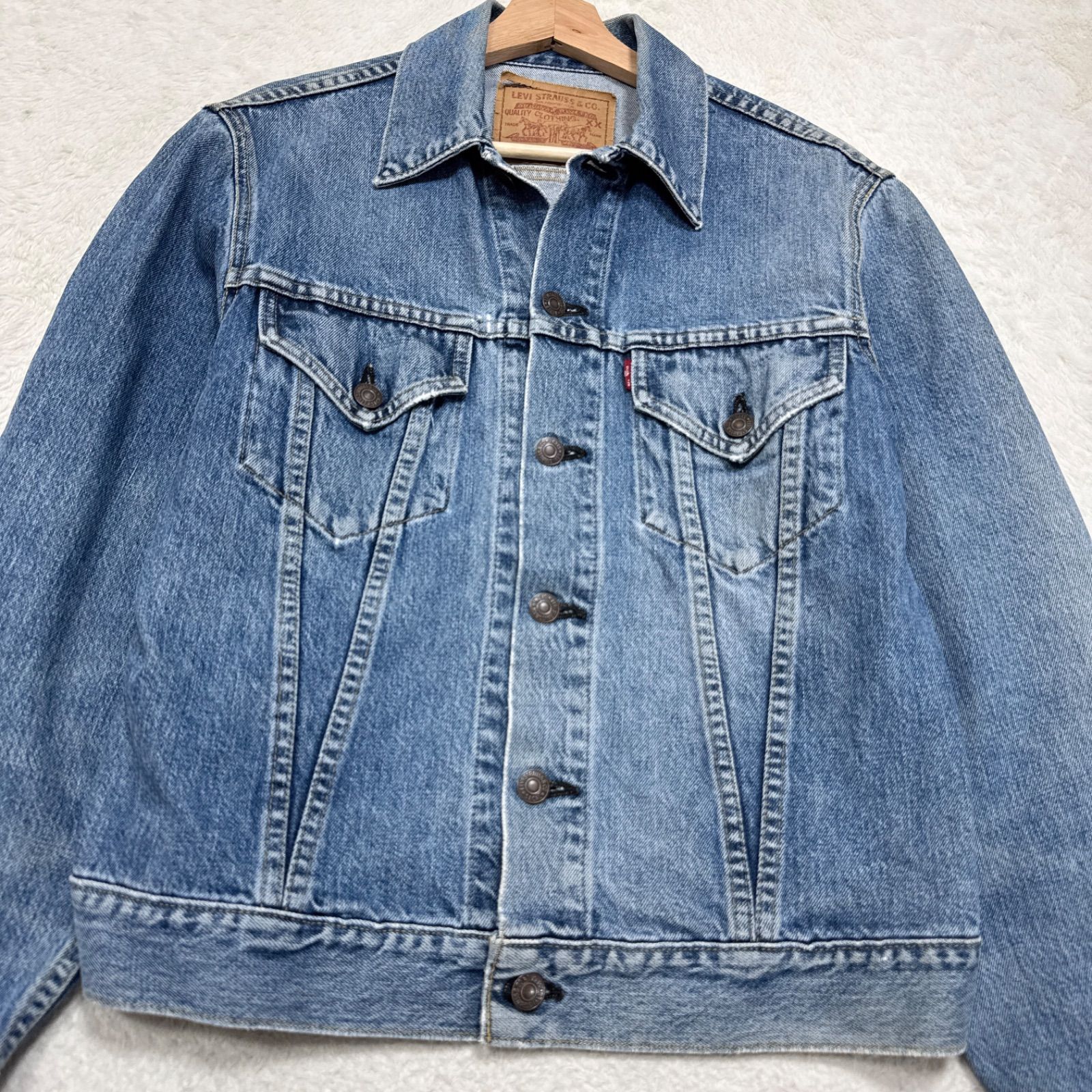 Levi's リーバイス 90s 日本製 71557 3rd デニムジャケット 38 【公式