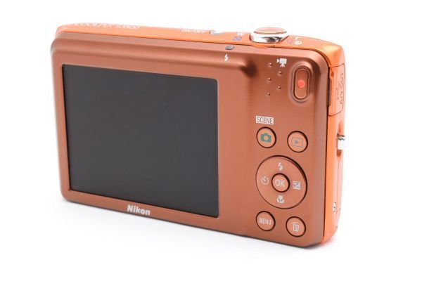 極美品｜Nikon COOLPIX S3500 デジタルカメラ アプリコットオレンジ