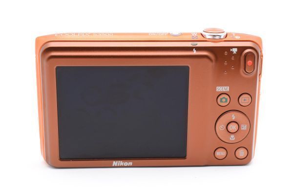 極美品｜Nikon COOLPIX S3500 デジタルカメラ アプリコットオレンジ