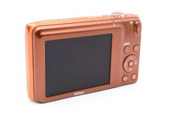 極美品｜Nikon COOLPIX S3500 デジタルカメラ アプリコットオレンジ