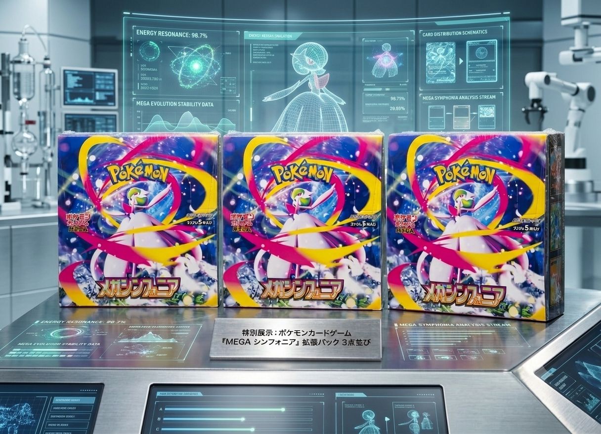 ✓【3BOXセット】ポケモンカードゲーム メガシンフォニア 未開封