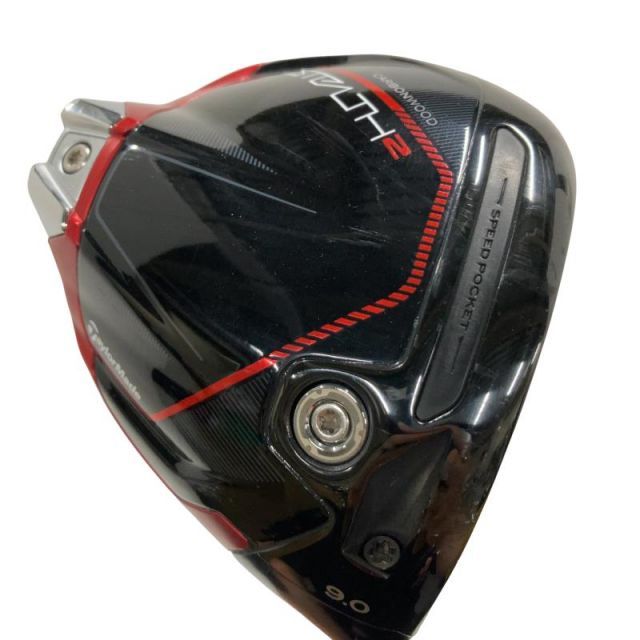【中古】 テーラーメイド STEALTH2 9° ドライバー DR TENSEI RED TM50(STEALTH DR) (フレックスS) メンズ 男性用 右利き 右用 Cランク ゴルフクラブ