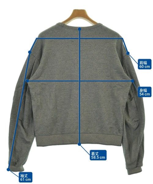 OAMC オーエーエムシー スウェット S グレー 【古着】【中古】【送料無料】 OAMC スウェット メンズ 【古着】【中古】【送料無料】 - メルカリ