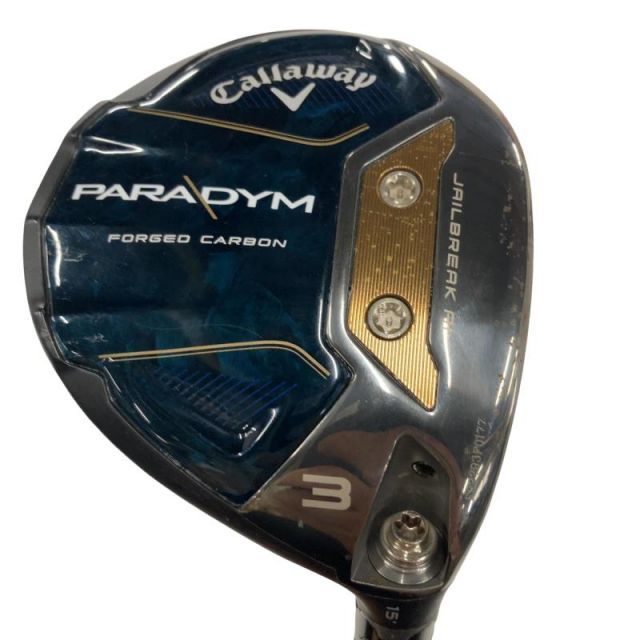 【中古】 キャロウェイ PARADYM 3W フェアウェイウッド FW VENTUS TR 5 for CW(PARADYM FW) (フレックスS) メンズ 男性用 右利き 右用 Cランク ゴルフクラブ