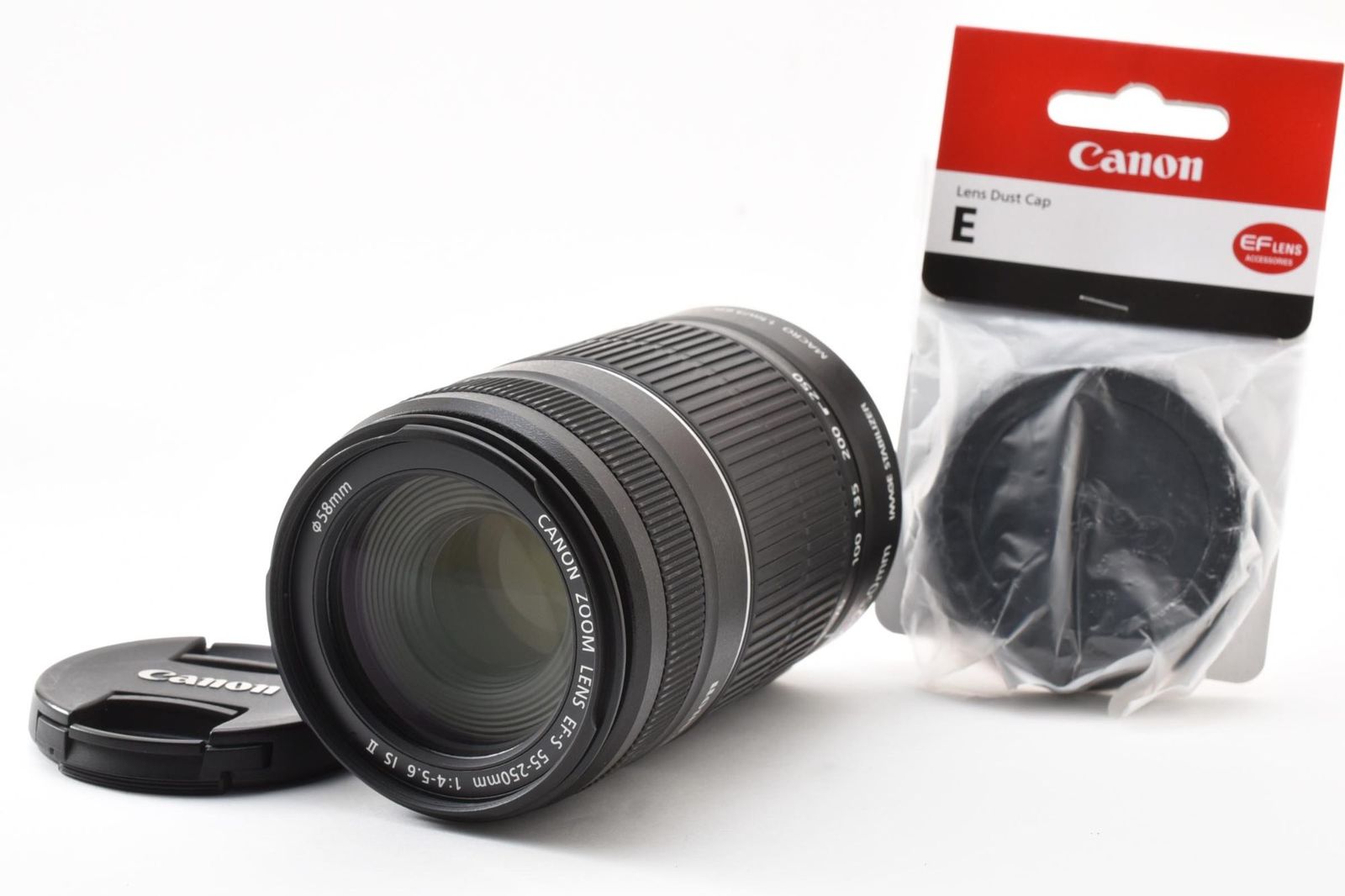 光学極上 Canon キャノン EF-S 55-250mm 4-5.6 IS II AFレンズ #4331-2