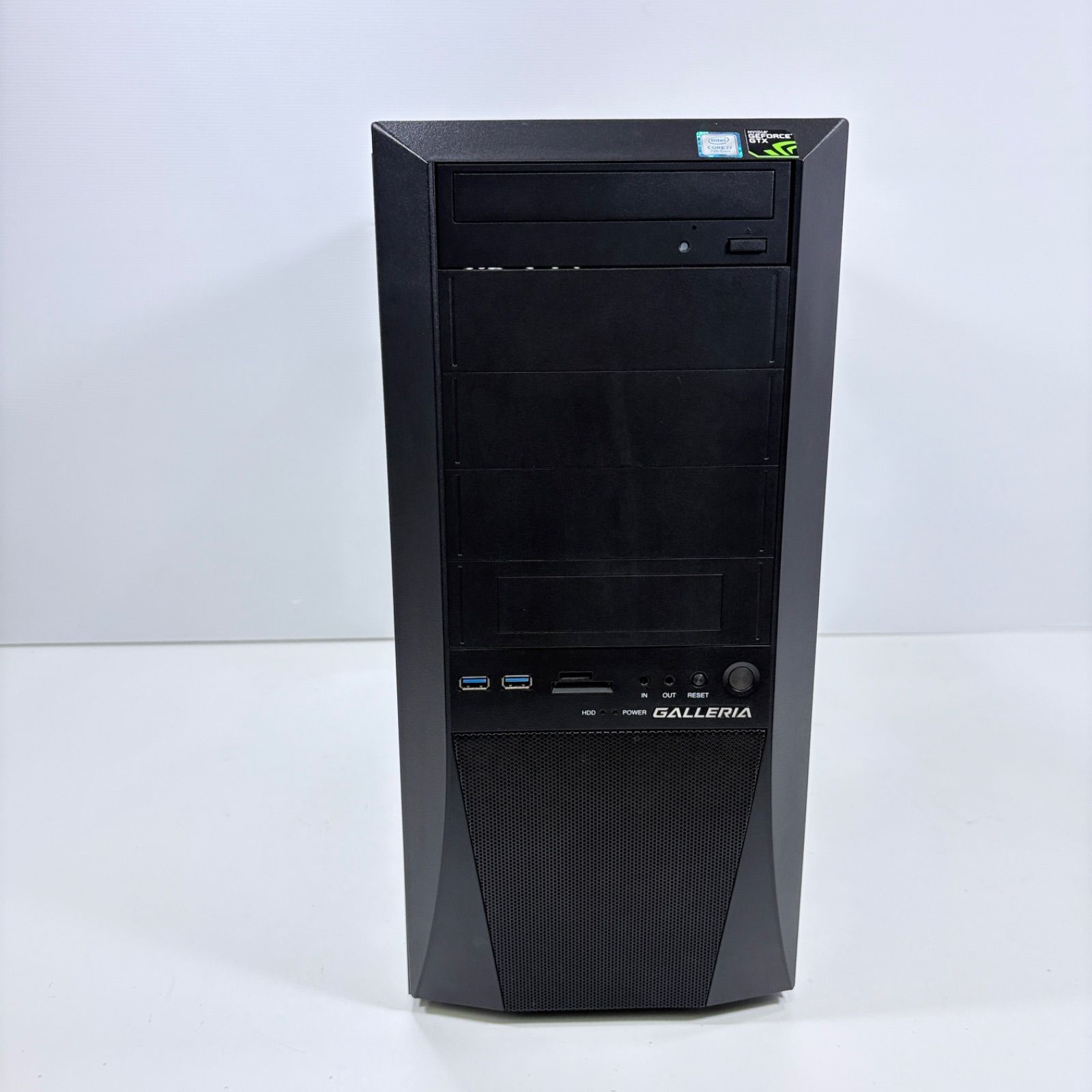 動作保証】 ゲーミングPC i7 7700K GTX1080 16GB SSD525GB Agex PUBG