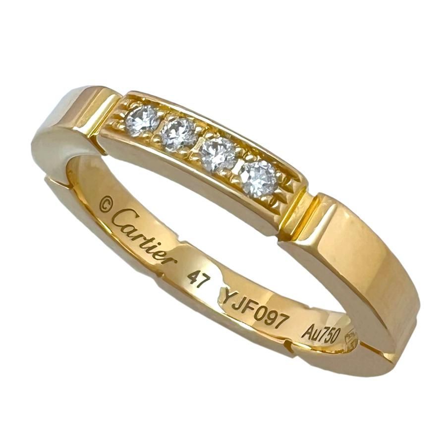 CARTIER カルティエ リング マイヨンパンテール ダイヤ 750 K18 YG