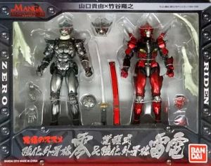 フィギュア MANGA REALIZATION 強化外骨格・零&覚醒式強化外骨格・雷電 「覚悟のススメ」【10日以内発送】