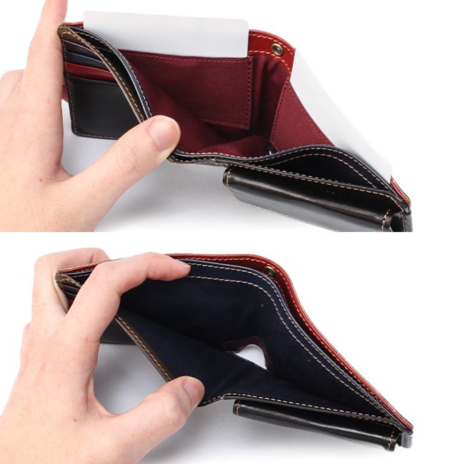 メーカー正規品】タケオキクチ 財布 二つ折り財布 メンズ ブランド