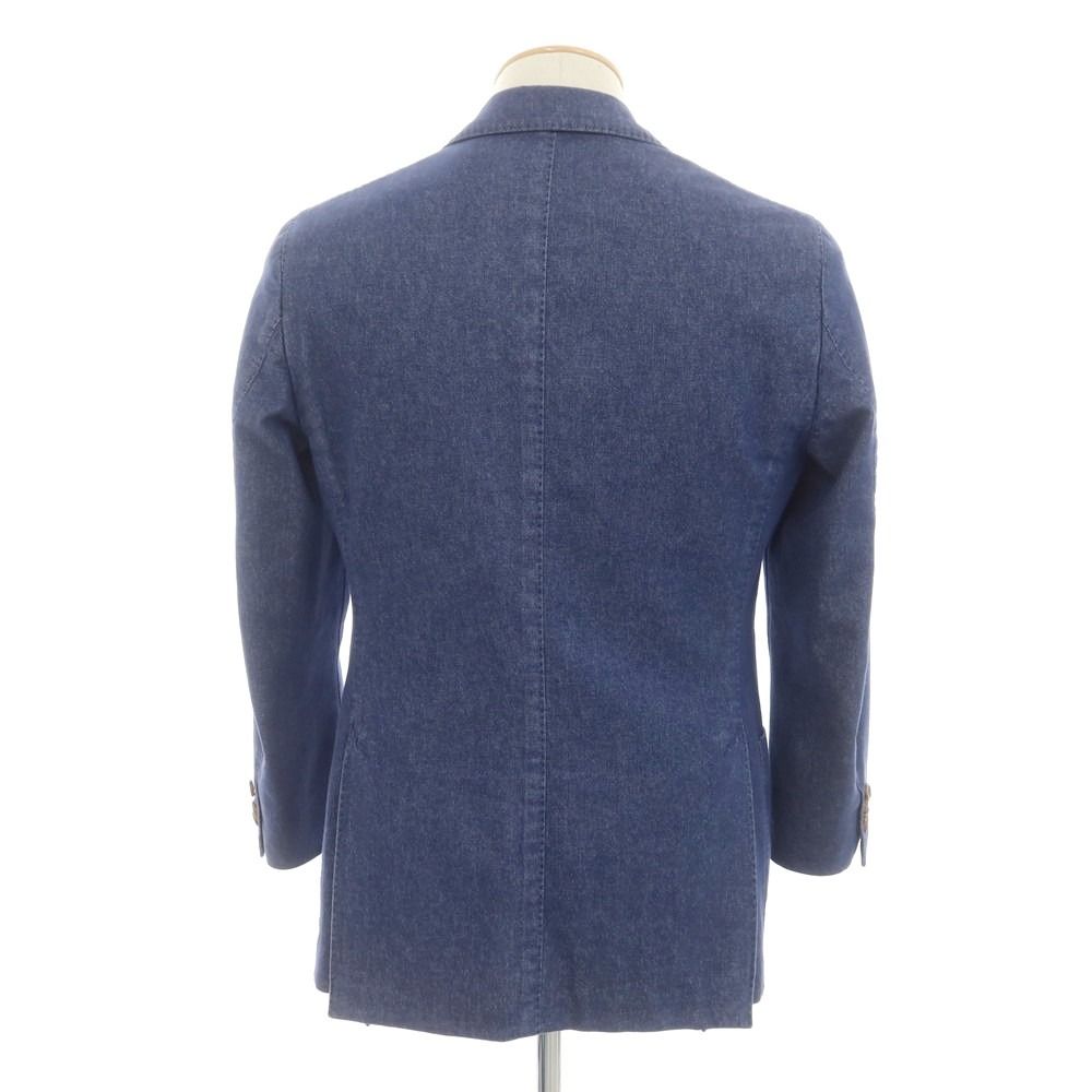 中古】ラルディーニ LARDINI デニム カジュアルジャケット ネイビー