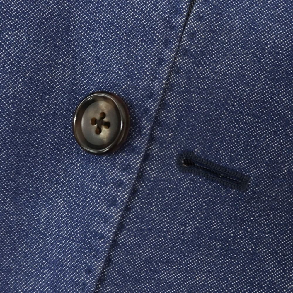 中古】ラルディーニ LARDINI デニム カジュアルジャケット ネイビー